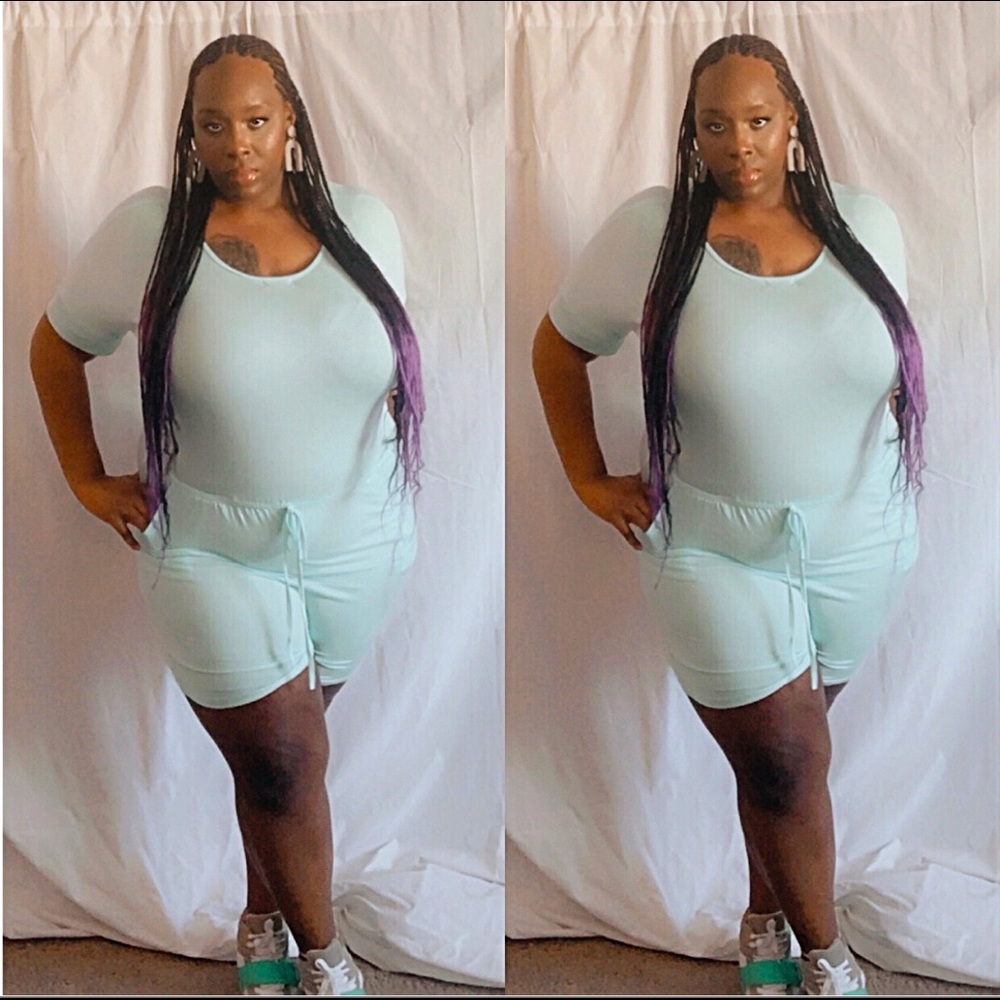The “Pretty Blue” Romper